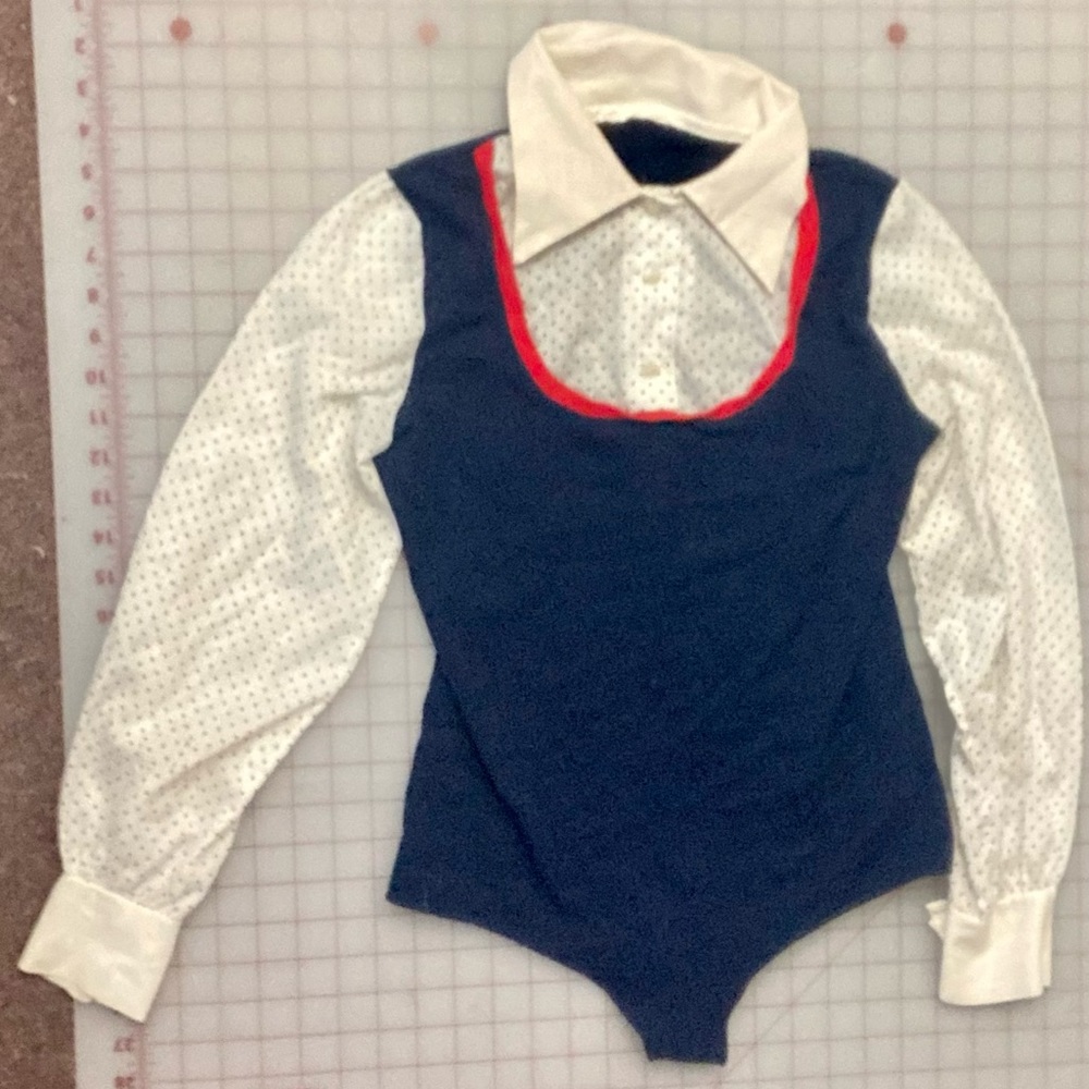 Long-sleeved Collar Bodysuit